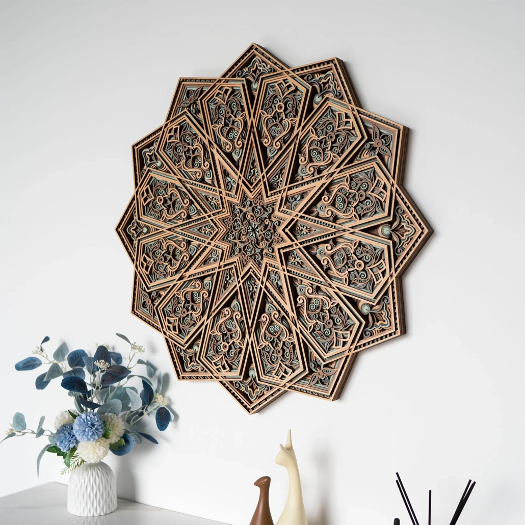 wood carving wall art