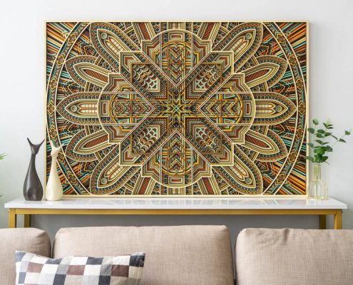 wood art for wall idea