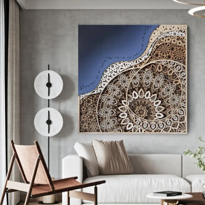 Square Wood Wall Art